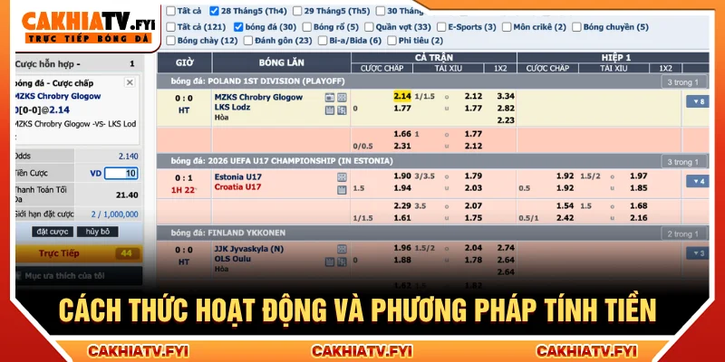 Cược chấp 3 chiều là gì và hoạt động như thế nào