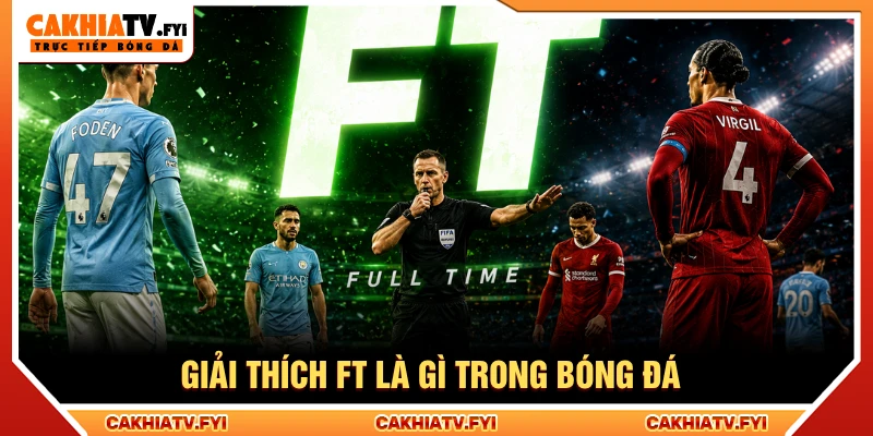 Giải thích FT là gì trong bóng đá về khái niệm và đặc điểm