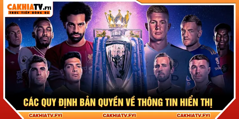 Tuân thủ bản quyền về thông tin phát sóng trên hệ thống