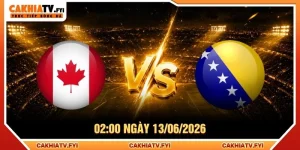 Soi Kèo Canada Vs Bosnia & Herzegovina 02:00 Ngày 13/06/2026