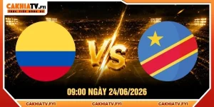 Soi Kèo Colombia Vs CHDC Congo 09:00 24/06/2026 - WC 2026