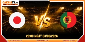 Nhật Bản U20 vs Bồ Đào Nha U20 Ngày 03/06/2026
