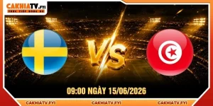 Soi Kèo Thụy Điển Vs Tunisia 09:00 Ngày 15/06/2026
