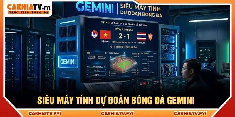 Siêu máy tính dự đoán bóng đá Gemini