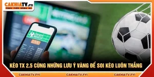 Kèo TX 2.5 Cùng Những Lưu Ý Vàng Để Soi Kèo Luôn Thắng